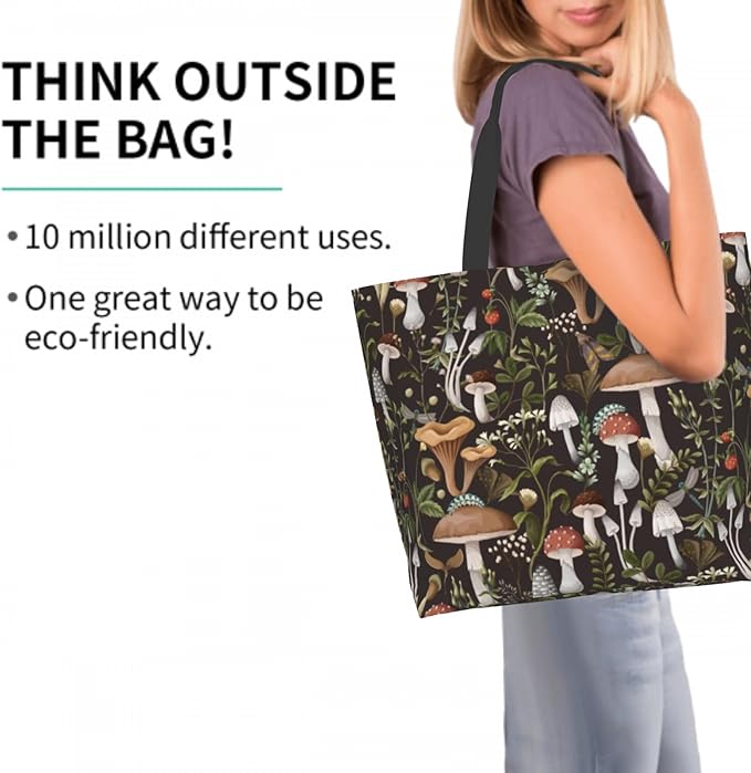 Shoulder Bag Large Reusable Eco-friendly Shopping Bags Portable Storage Handbag