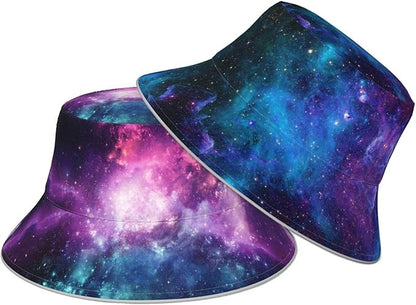 Hat Reversible Fisherman Hats Double Sided Wearing for Women Men Boys Girls