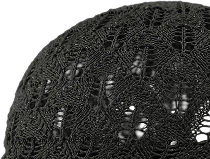 FASHIXD Knit Mesh Baseball Cap for Women - Breathable Summer Trucker Hat