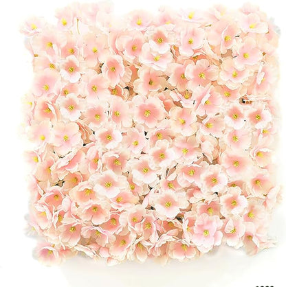 Flower Wall Backdrop, 12PCS 10.6"-15.7" Artificial Flower Wall Panel with Various Styles, 3D Floral Wall Decor for Wedding Photo Background Festive Party Home Decoration (G-F003, 10.6*10.6in)