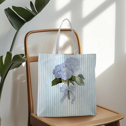 Floral Tote Bag, Floral Bag for Women, Reusable Grocery Bags Shopping Bags