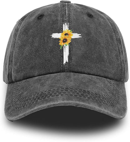 Baseball Caps for Men Women Washed Cotton Vintage Hats Adjustable Cool Fitted Ball Caps Truck Dad Hats Runnung Hiking