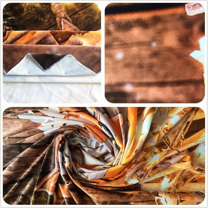 Kate 10×10ft Abstract Brown Photo Backdrop Old Master Texture Background Portrait Photography Backdrops for Photographer Head Shots Microfiber