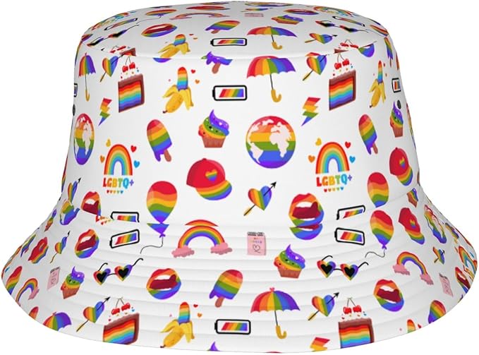 Fashion Bucket Hat Summer Beach Travel Sun Hat Packable Fisherman Cap for Men Women