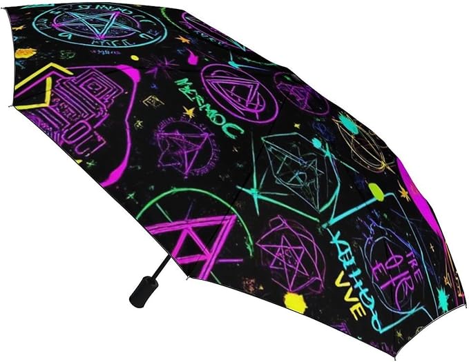 3 Fold Car Umbrella Folding Portable Automatic Umbrella Sunny Rain Sunscreen