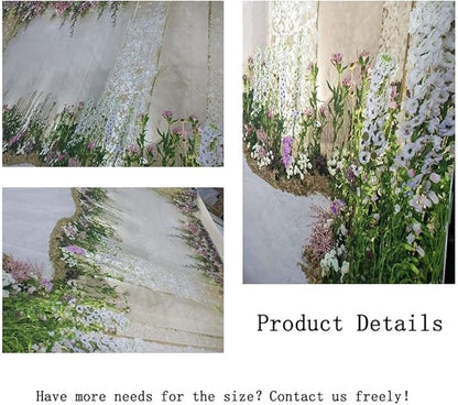 AOFOTO 7x5ft Wedding Backdrop Romance Archway Bridal Shower Flowers Wall Curtain Cradle Ceremony Banner Background for Photography Vinyl Anniversary Birthday Party Decoration Photoshoot Studio Props