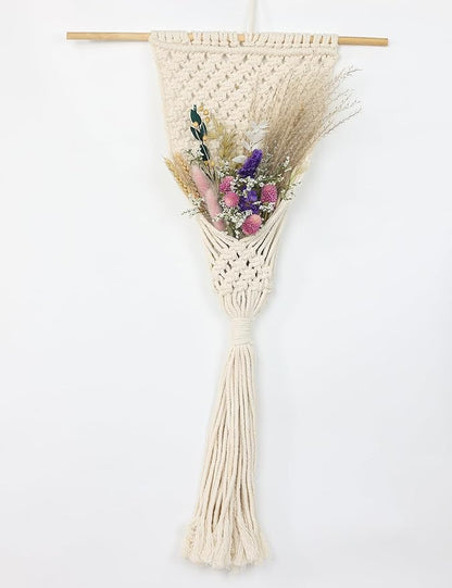 DIY Dried Flower Set, Bulk Dried Flowers,Handmade Ideas, DIY Flower Set Bouquet, Door Hanging Wreath, Desktop Decoration Mini Dried Flower (Pink)