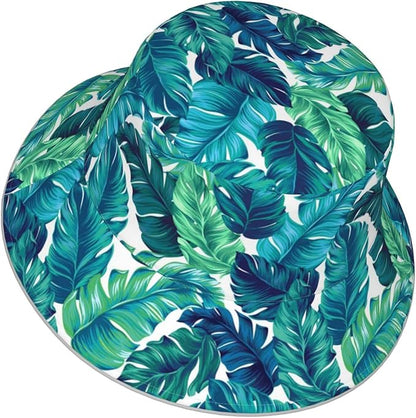 Hat Reversible Fisherman Hats Double Sided Wearing for Women Men Boys Girls