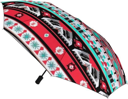 3 Fold Car Umbrella Folding Portable Automatic Umbrella Sunny Rain Sunscreen