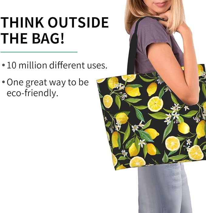 Sunflower Tote Bag For Women, Waterproof Shoulder Bags Big Reusable Grocery Handbag For Shopping Picnic Work Beach