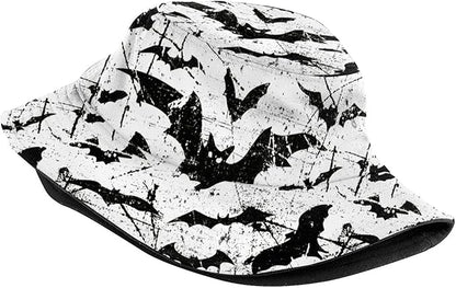 Bucket Hat for Women Men Funny Halloween Hats Packable Outdoor Fisherman Hats Caps Unisex