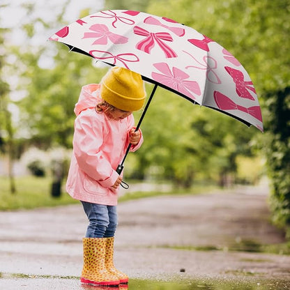 Small Compact Travel Automatic Folding Umbrella for Women, Portable Lightweight, Rain, Wind, UV Sun Shade