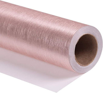WRAPAHOLIC 30 Inch Pink Wrapping Paper Roll - Pink with Metallic Shine for Birthday, Christmas, Holiday, Wedding, Baby Shower - 30 inch x 16.5 feet