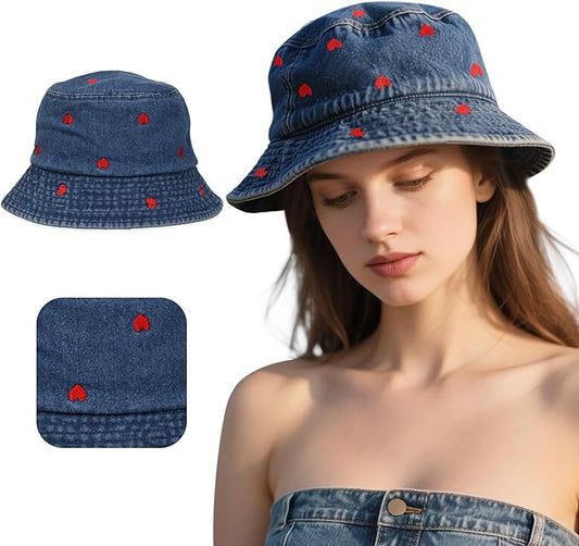 Bucket Hats for Women Man Cute Sun Beach Fisherman Hats