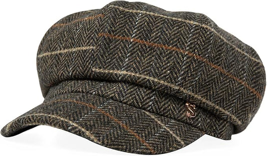 Comhats Wool Fashion Newsboy Hats for Women Winter Warm Pageboy Cabbie Cap Beret