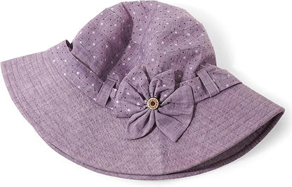 Glamorstar Cloche Hats for Women Vintage Bowler Hat Floral Fedora Bucket Hats