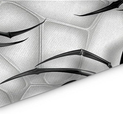 Black Spiders Placemats, Place Mats Set of 4, Heat Resistant Place Mats, Washable Table Mats for Dining Table, Non-Slip Stain Resistant Kitchen Table Placemats, Spiders Web