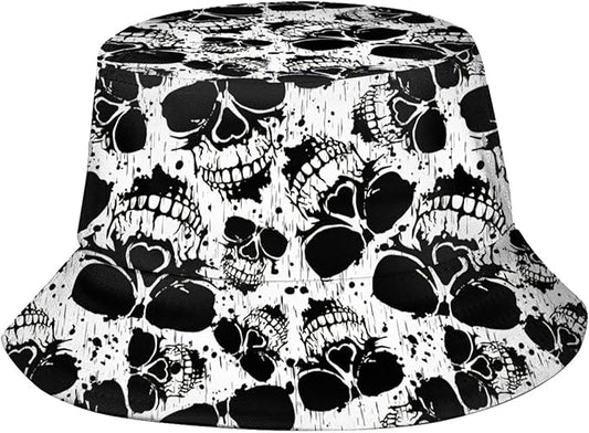 Bucket Hat for Women Men Funny Halloween Hats Packable Outdoor Fisherman Hats Caps Unisex