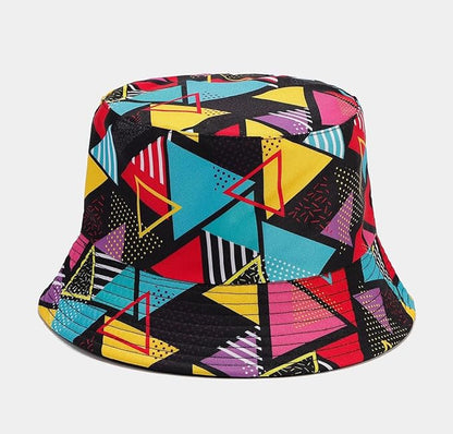 Quanhaigou Bucket Hat for Men Women,Packable Reversible Printed Sun Hats,Fisherman Outdoor Summer Travel Hiking Beach Caps