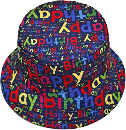 Malaxlx Bucket Hat Beach Sun Hat Fishing Hat for Women Men, Outdoor Travel Reversible Double Side Wear Fisherman Hat