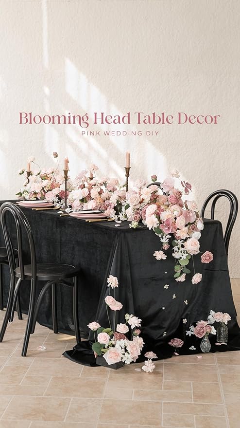 Ling's moment Artificial Flowers 25Pcs Shabby Blush Roses Decor w/Stems,3" Real Touch DIY Foam Floral for Wedding Bouquet/Centerpieces, Outdoors Party Backdrop, Room/Table, and Garden/Pot Decorations