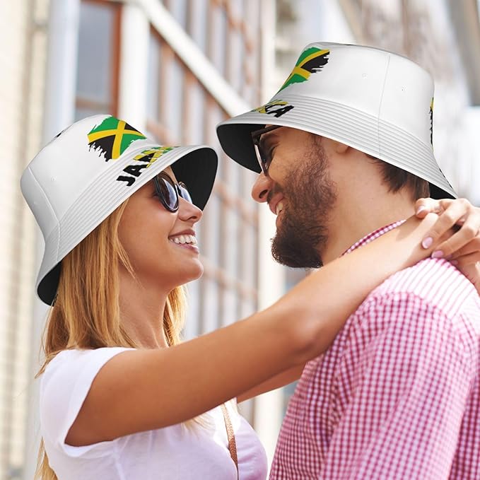 Bucket Hat for Women Men, Summer Print Hat Travel Packable Sun Cap Outdoor Hat for Women and Men