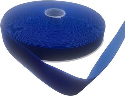 Royal Blue Velvet Ribbon Single Side,5/8 Inch X 25Yards Spool