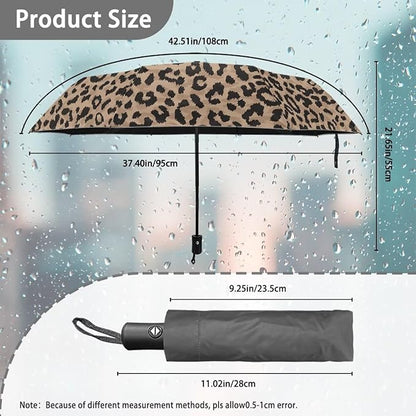 Umbrellas for Rain Lightweight Travel Umbrella 42" Canopy UV Protection Sun Umbrella Windproof Compact Umbrellas