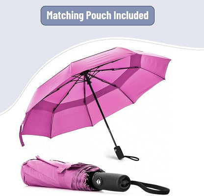 Mr. Pen- Windproof Travel Umbrella, Automatic Umbrellas for Rain, Compact