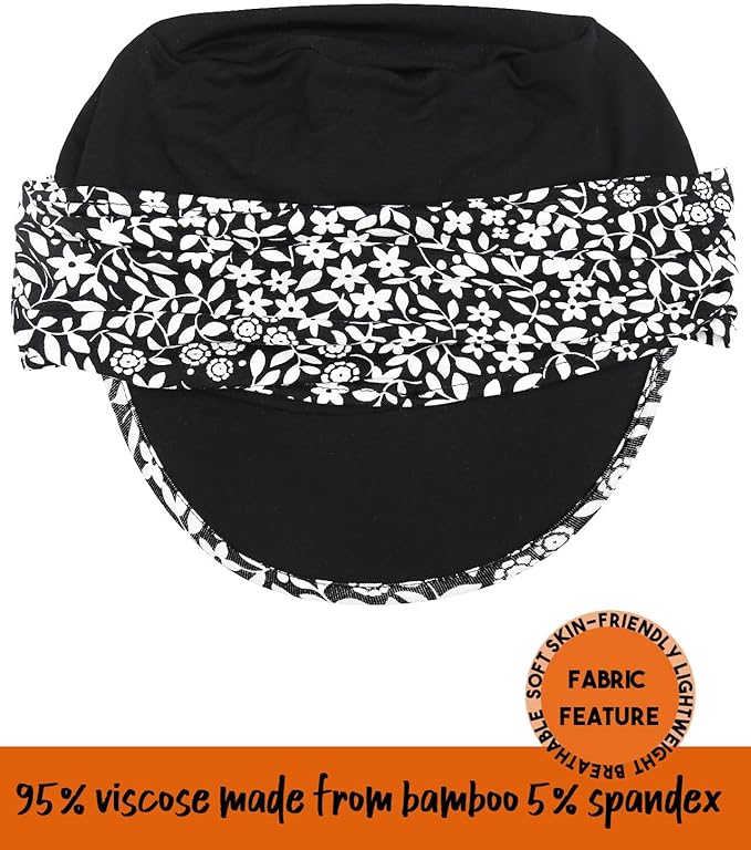 Chemo Headwear Viscose Newsboy Cap for Women Fall and Winter Hats