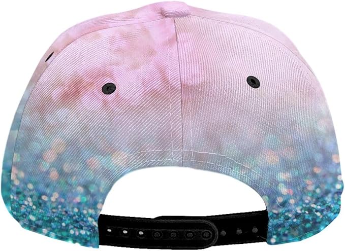 Pastel Cornflowers Floral Baseball Cap Dad Hats All-Over Print Fashion Accessory 100% Polyester Adjusts to Fit Most