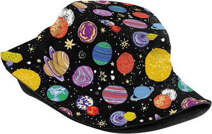 Bucket Hat Sun Beach Packable Fisherman Cap for Women Men Summer Outdoor Hiking