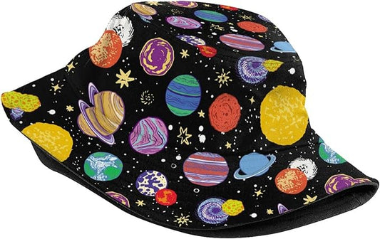 Bucket Hat Sun Beach Packable Fisherman Cap for Women Men Summer Outdoor Hiking