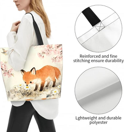 Shoulder Bag Large Reusable Eco-friendly Shopping Bags Portable Storage Handbag