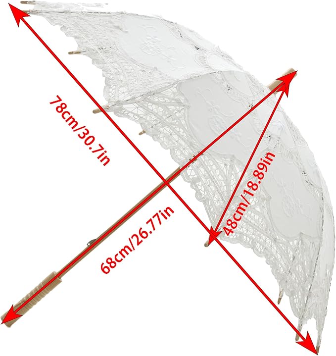 Chinese Japanese Handmade Parasol Umbrella,Asian Decoration DIY Art Dance Classical Umbrella for Wedding Parties Photography Costumes Cosplay