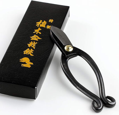 Wazakura Made in Japan Ikebana Tool Kit - Ikenobo Scissors + Sun and Moon Kenzan Flower Holder, Japanese Floral Arrangement Set, Florist Shears and Pin Frog Gift Box Set - Sun and Moon Kenzan Set
