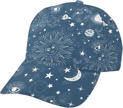 Floral Baseball Cap for Women Fashionable Adjustable Dad Hat Low Profile Running Hat for Summer Sporting Working Hiking