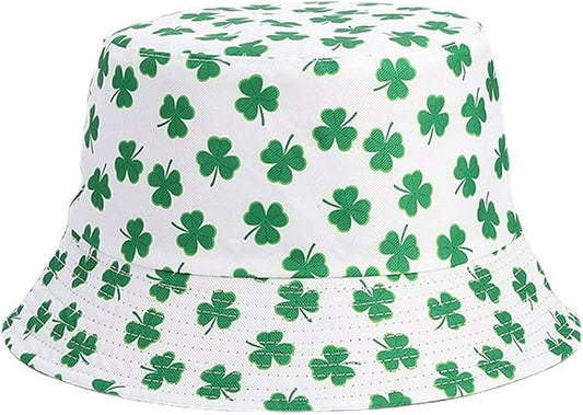 Bucket Hat for Women Men, Cotton Reversible Double Side Wear Sun Hats Beach Fisherman Hat