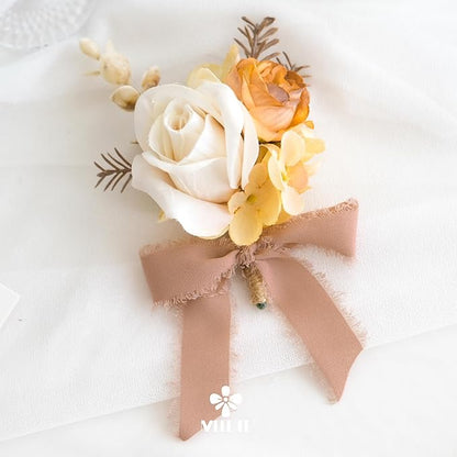 MEEDEE Peach Chiffon Ribbon 1 Inch Frayed Ribbons Orange Chiffon Silk Fringe Ribbon Thin Chiffon Ribbons for Crafts, Gift Wrapping, Wedding Invitation (3 Rolls 21 Yards)