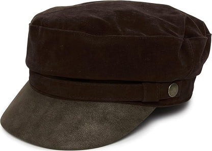 Funky Junque Newsboy Hat for Women – Trendy Greek Fisherman Cap, Classic Women's Baker Boy Newsies Hat, Ladies Fashion Caps