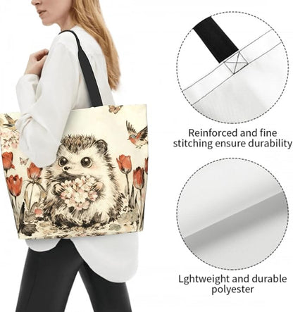 Shoulder Bag Large Reusable Eco-friendly Shopping Bags Portable Storage Handbag