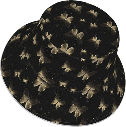 Bucket Hat Double-Side-Wear Reversible Sun Hat Beach Travel Hiking for Women Men