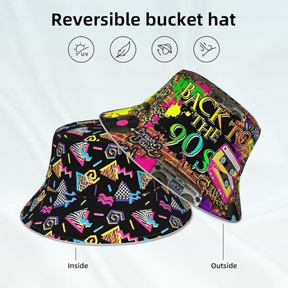 Bucket Hat for Women and Men Fashion Sun Cap Packable Outdoor Fisherman Hat