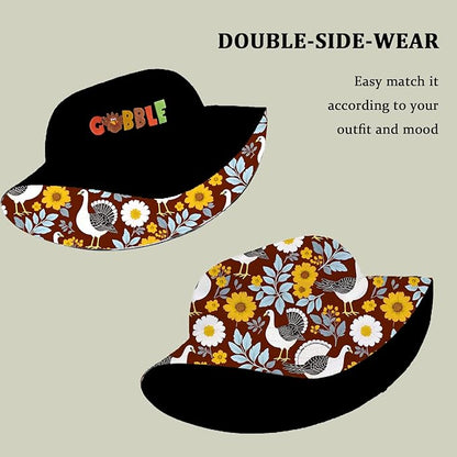 Bucket Hat Unisex for Men Women Funny Fashion Fishing Hat Cute Fisherman Cap