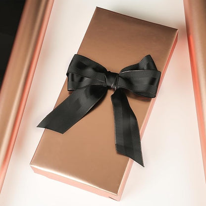 NESCCI Matte Metal Rose Gold Wrapping Paper, Solid Color Paper,Gift Wrapping Paper,Perfect for Wedding,Valentine's Day,Birthday, Christmas,Baby Shower (17.5 Inches X 32.8 Feet)