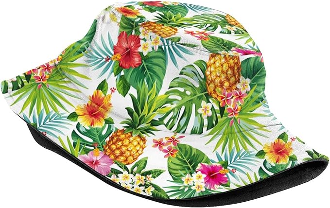Bucket Hat Sun Beach Packable Fisherman Cap for Women Men Summer Outdoor Hiking