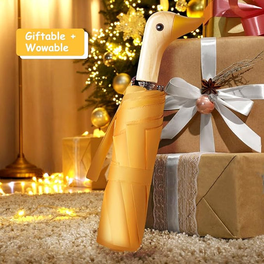 Duck Umbrella – Cute Duck with Adorable Duck Handle, The Perfect Duck Umbrella for Duck Lovers