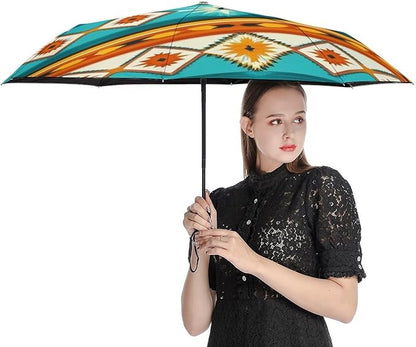 3 Fold Car Umbrella Folding Portable Automatic Umbrella Sunny Rain Sunscreen