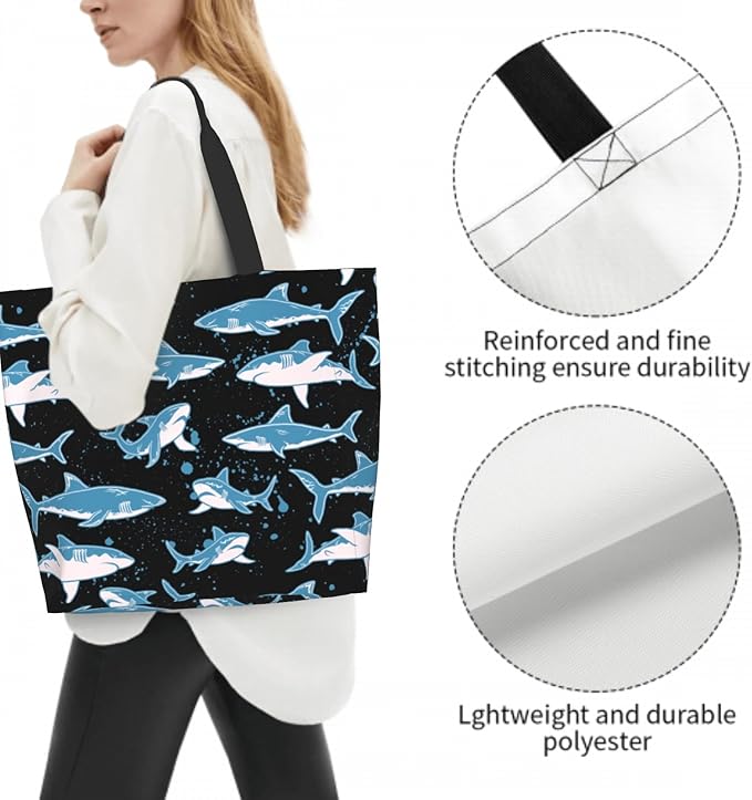 Shoulder Bag Large Reusable Eco-friendly Shopping Bags Portable Storage Handbag