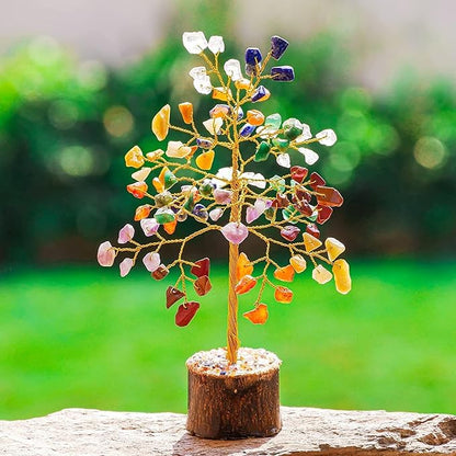 Tree of Life - Crystal Decor - Chakra Tree - Home Decor - Artificial Tree - Crystals - Home Office Decor -Tree of Life Décor